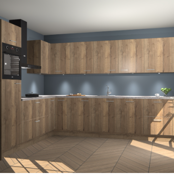 Chocolade Eiken keuken Debar 76592