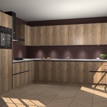 Chocolade Eiken greeploze keuken Debar 76596