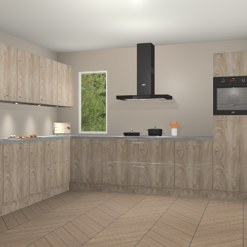 Cantaro eiken keuken Harare 76609