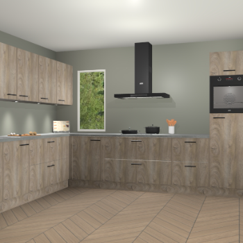 Cantaro eiken keuken Harare 76612