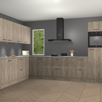 Cantaro eiken keuken Harare 76613