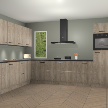 Cantaro eiken keuken Harare 76618