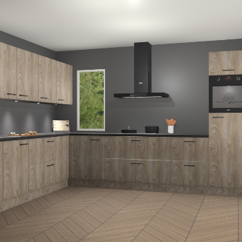 Cantaro eiken keuken Harare 76619