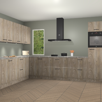 Cantaro eiken keuken Harare 76624