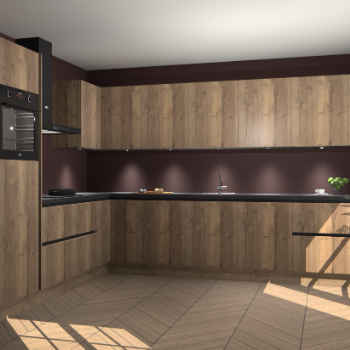 Chocolade Eiken greeploze keuken Debar 76602