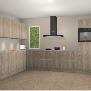 Cantaro eiken keuken Harare 76627