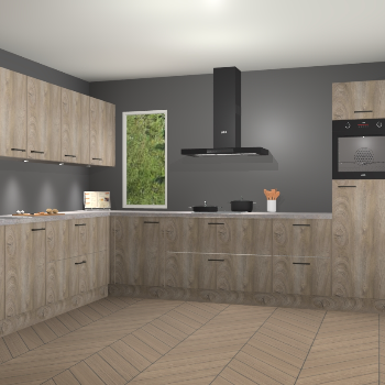 Cantaro eiken keuken Harare 76631