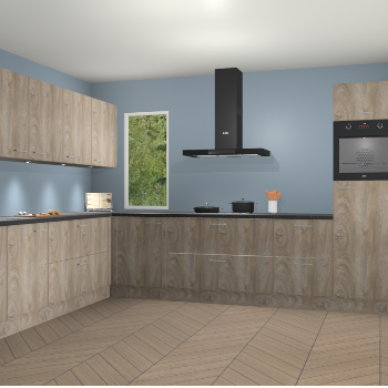 Cantaro eiken keuken Harare 76634