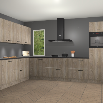 Cantaro eiken keuken Harare 76637