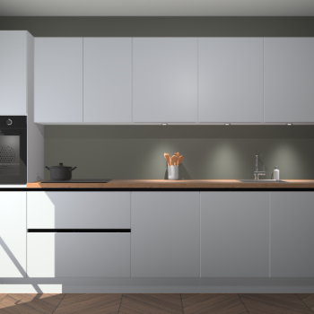 Sneeuwwitte greeploze keuken Wels 62316