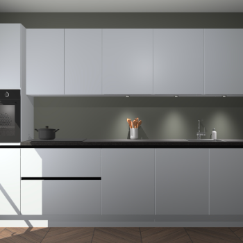 Sneeuwwitte greeploze keuken Wels 59611