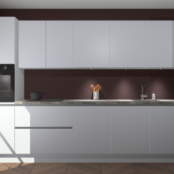 Sneeuwwitte greeploze keuken Wels 59659