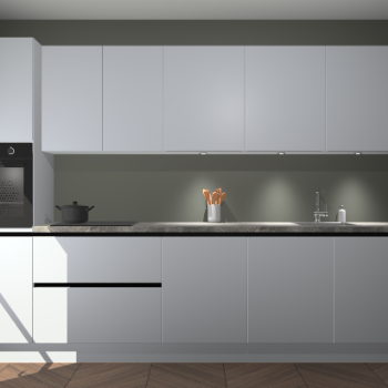 Sneeuwwitte greeploze keuken Wels 59662