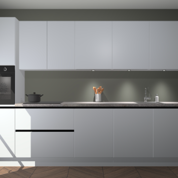 Sneeuwwitte greeploze keuken Wels 59700