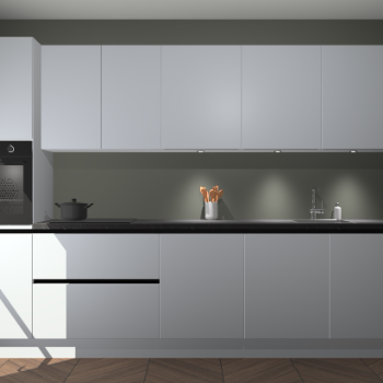 Sneeuwwitte greeploze keuken Wels 59720