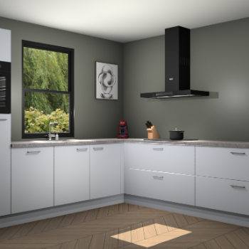 Sneeuwwitte keuken Lublin 65004