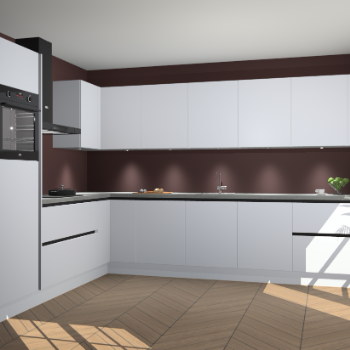 Sneeuwwitte greeploze keuken Debar 77353