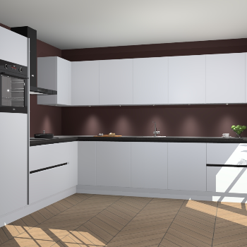 Sneeuwwitte greeploze keuken Debar 77359