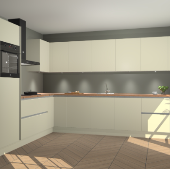 Magnolia greeploze keuken Debar 77481