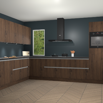 Noten greeploze keuken Harare 76247