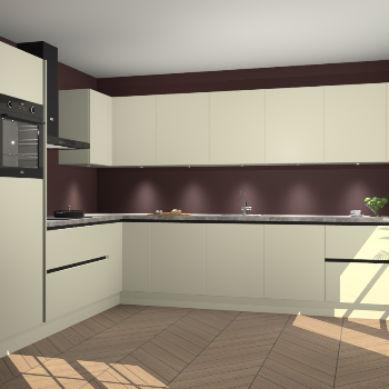 Magnolia greeploze keuken Debar 77521