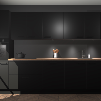 Zwarte keuken Wels 60297