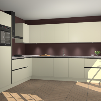 Magnolia greeploze keuken Debar 77534