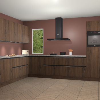 Noten greeploze keuken Harare 76256