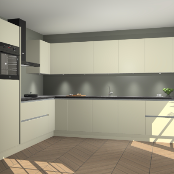 Magnolia greeploze keuken Debar 77537