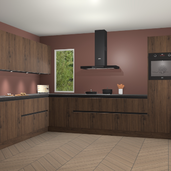 Noten greeploze keuken Harare 76250