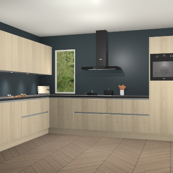 Vuren greeploze keuken Harare 76277