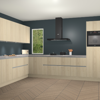 Vuren greeploze keuken Harare 76295