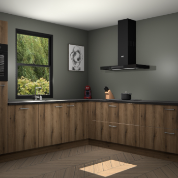 Goud Eiken keuken Lublin 63319