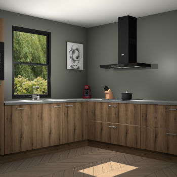 Goud Eiken keuken Lublin 63307