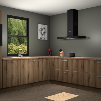 Goud Eiken keuken Lublin 63269