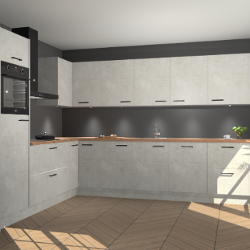 Beton Opaal keuken Debar 77970