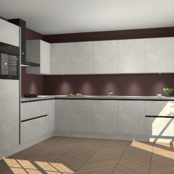 Beton Opal greeploze keuken Debar 78036