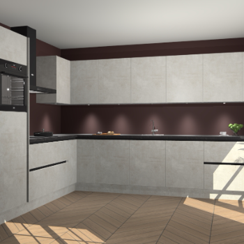 Beton Opal greeploze keuken Debar 78042