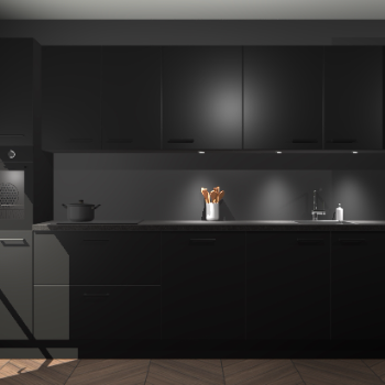 Zwarte keuken Wels 60400