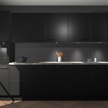 Zwarte keuken Wels 60474