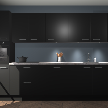 Zwarte keuken Wels 60523