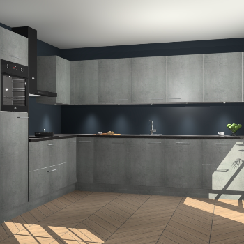 Beton Parelgrijs keuken Debar 78213