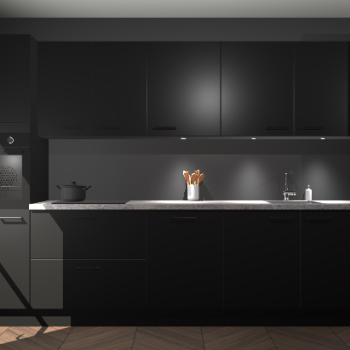 Zwarte keuken Wels 60525