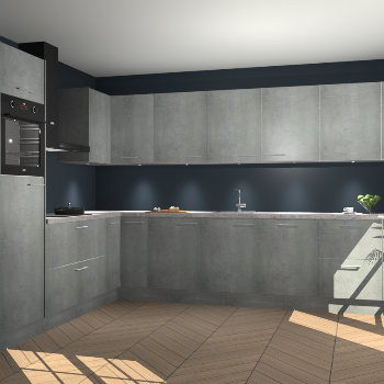 Beton Parelgrijs keuken Debar 78225
