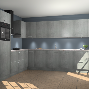 Beton Parelgrijs keuken Debar 78226