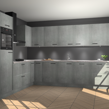 Beton Parelgrijs keuken Debar 78228