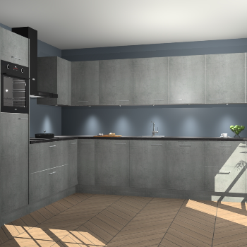 Beton Parelgrijs keuken Debar 78232