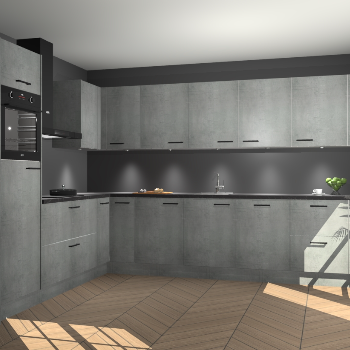 Beton Parelgrijs keuken Debar 78234