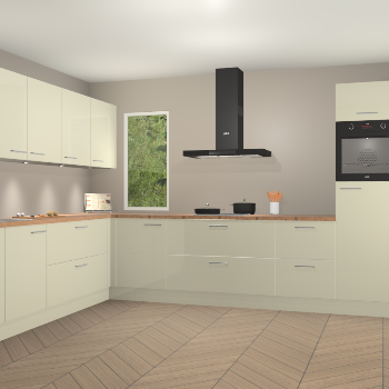 Magnolia hoogglans keuken Harare 75875