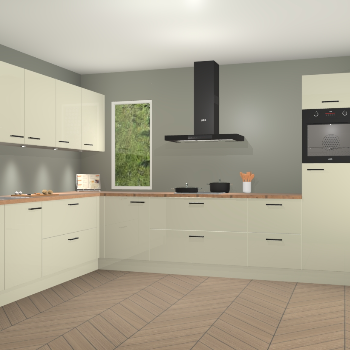 Magnolia hoogglans keuken Harare 75878